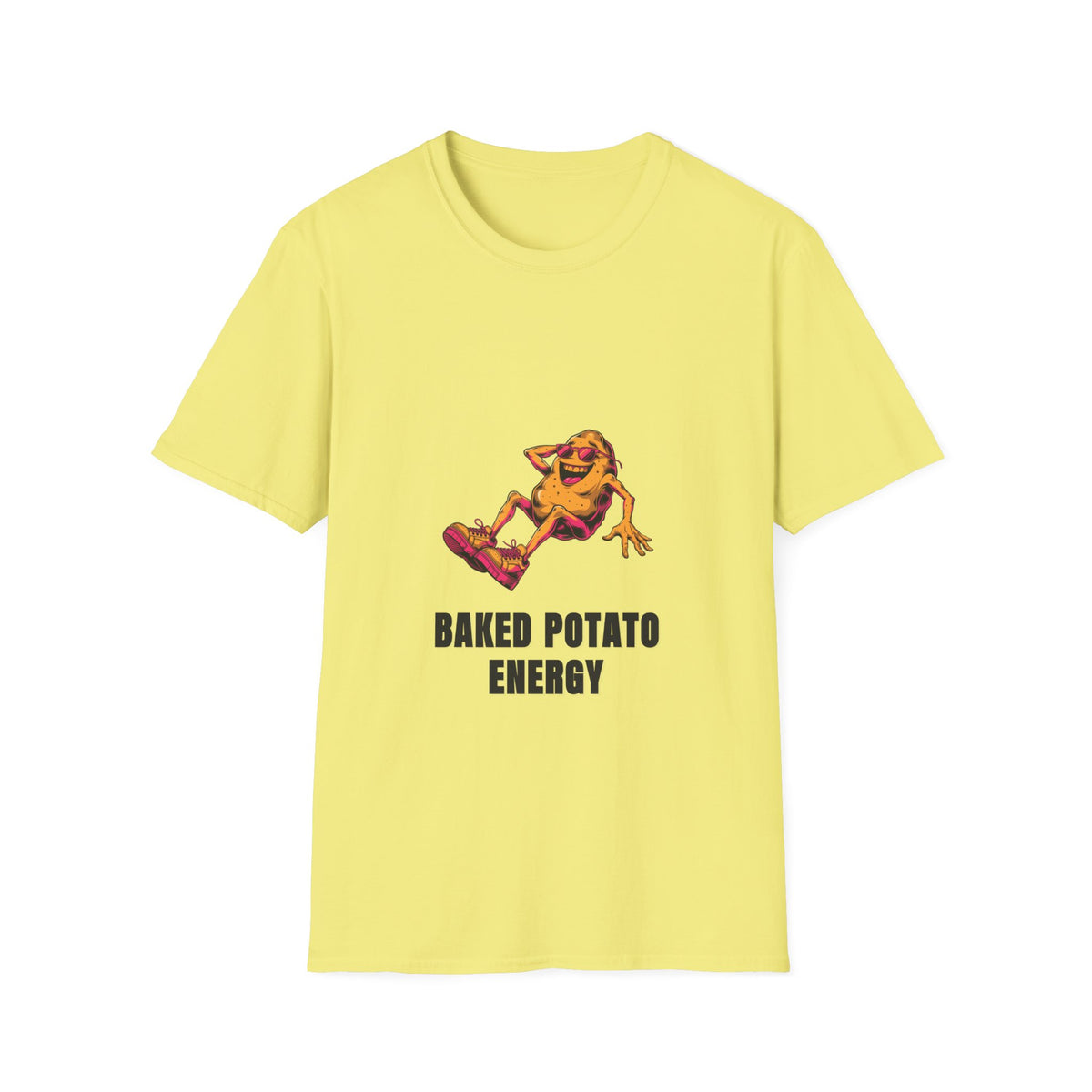 Baked Potato Energy T-Shirt — Funny Potato Graphic Tee - Trending Now - August 2026