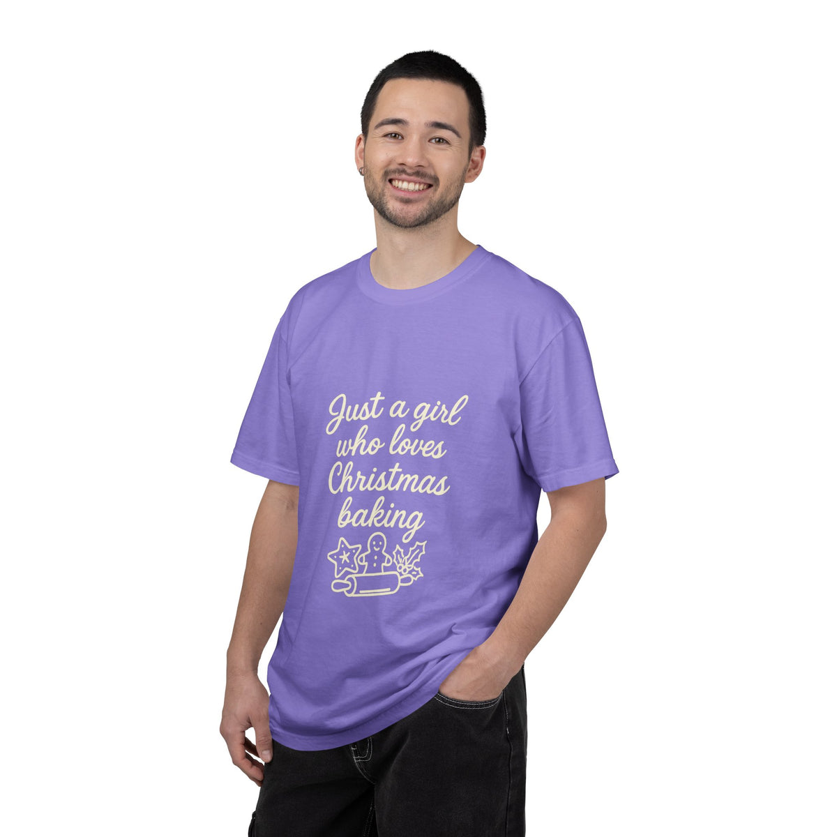 Christmas Baking T-Shirt — "Just a Girl Who Loves Christmas Baking" Holiday Tee- Trending Now - October 2026