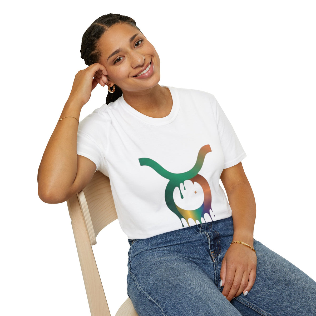 Taurus Abstract Drip Logo T-Shirt