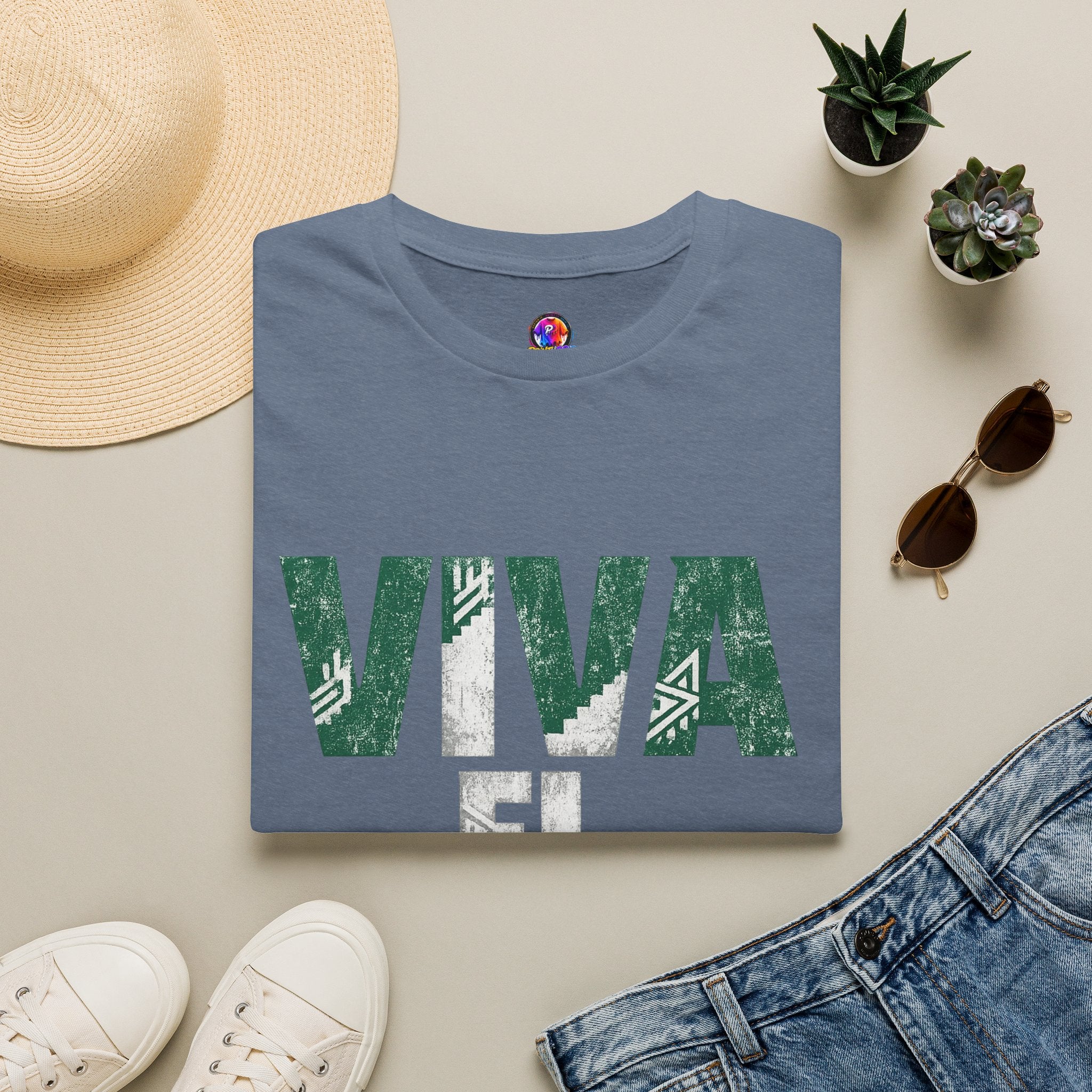 Mexico T-Shirt — "Viva El Fútbol" Mexican Soccer Graphic Tee