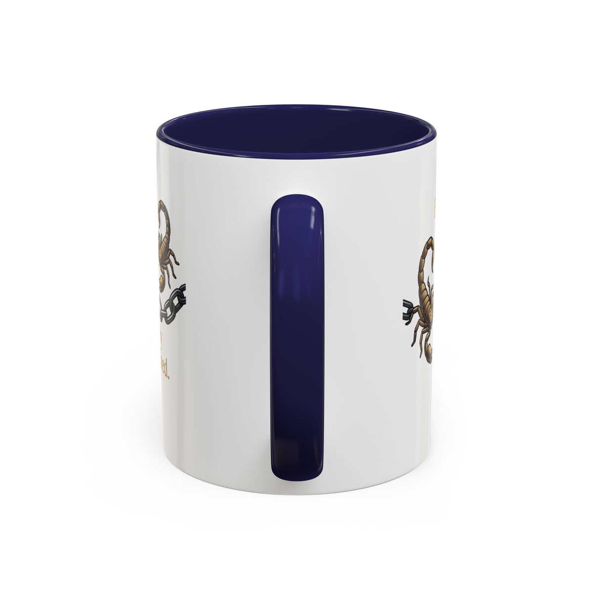 Scorpio Mug — "Fiercely Loyal. Easily Detached." Zodiac Coffee Cup