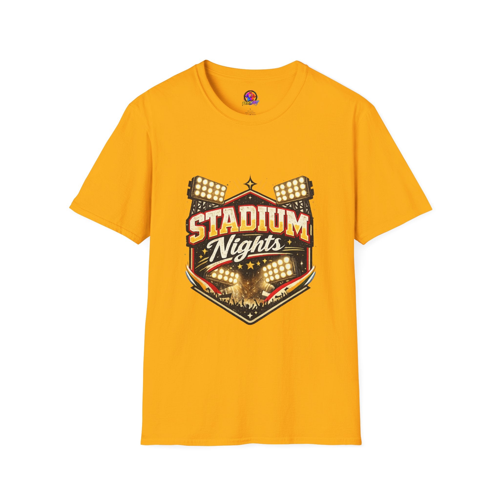 Stadium Nights T-Shirt — Vintage Sports Lights Graphic Tee