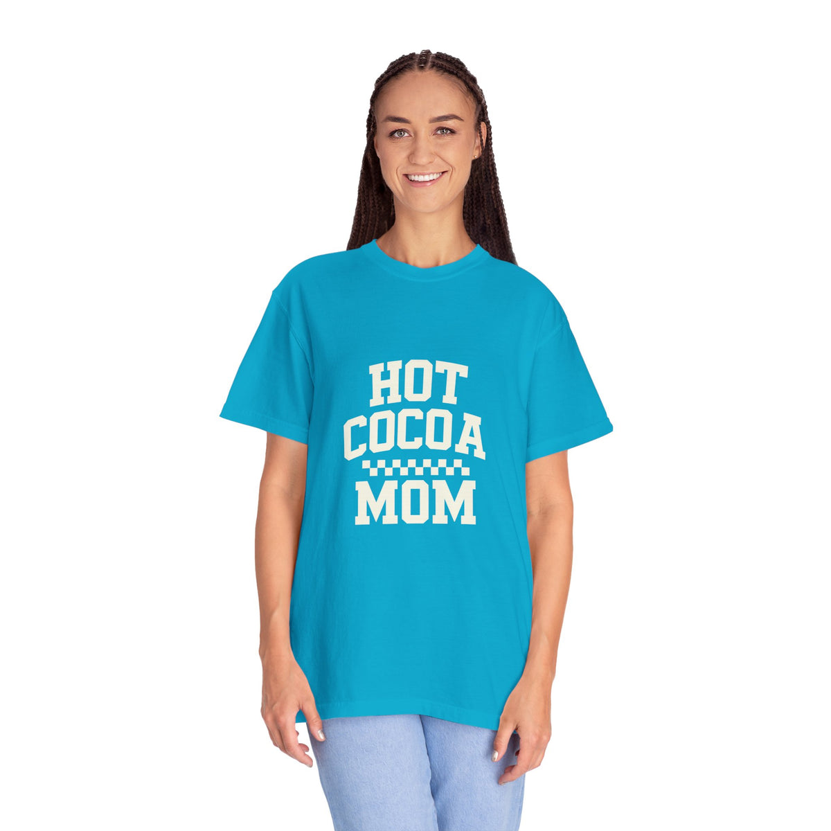 Hot Cocoa Mom T-Shirt — Cozy Holiday Mom Gift - Trending Now - October 2026