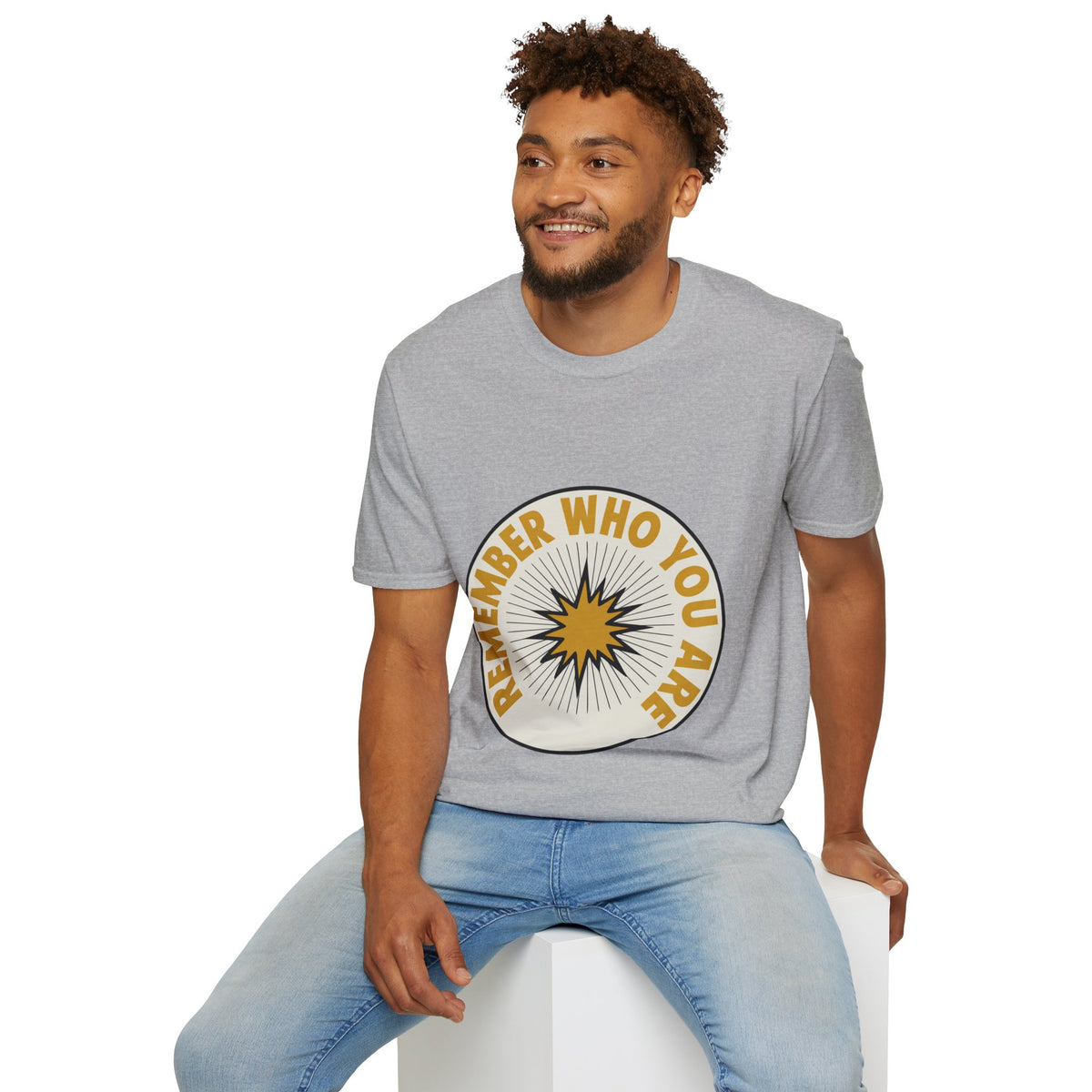 Remember Who You Are T-Shirt — Inspirational Retro Sunburst Tee - Trending Now - August 2026