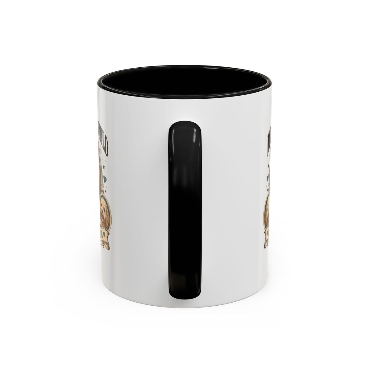 Milo Bailey Dog Dad Mom Dog Mom Coffee Mug – “My Favorite Child” Cute Paw Print Accent Mug