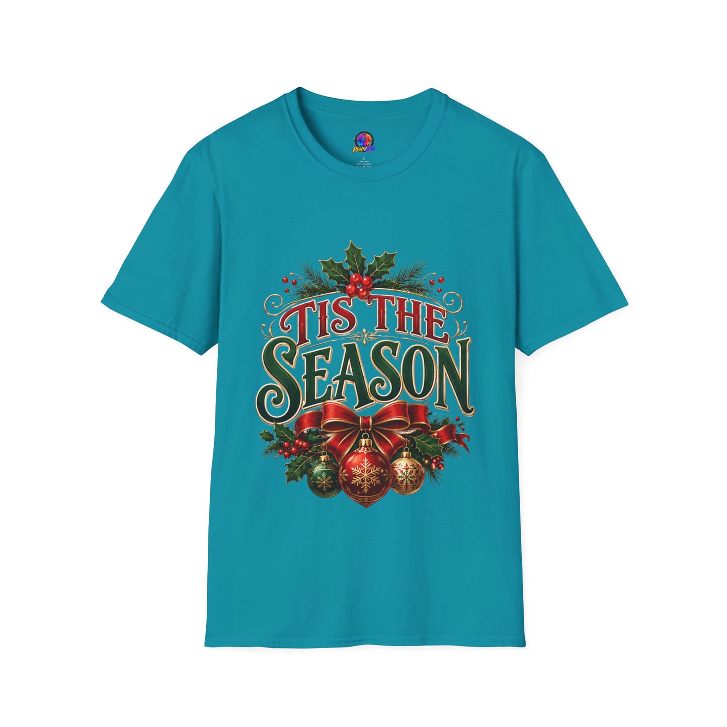T-Shirt — 'Tis The Season' Christmas Holiday Graphic Tee
