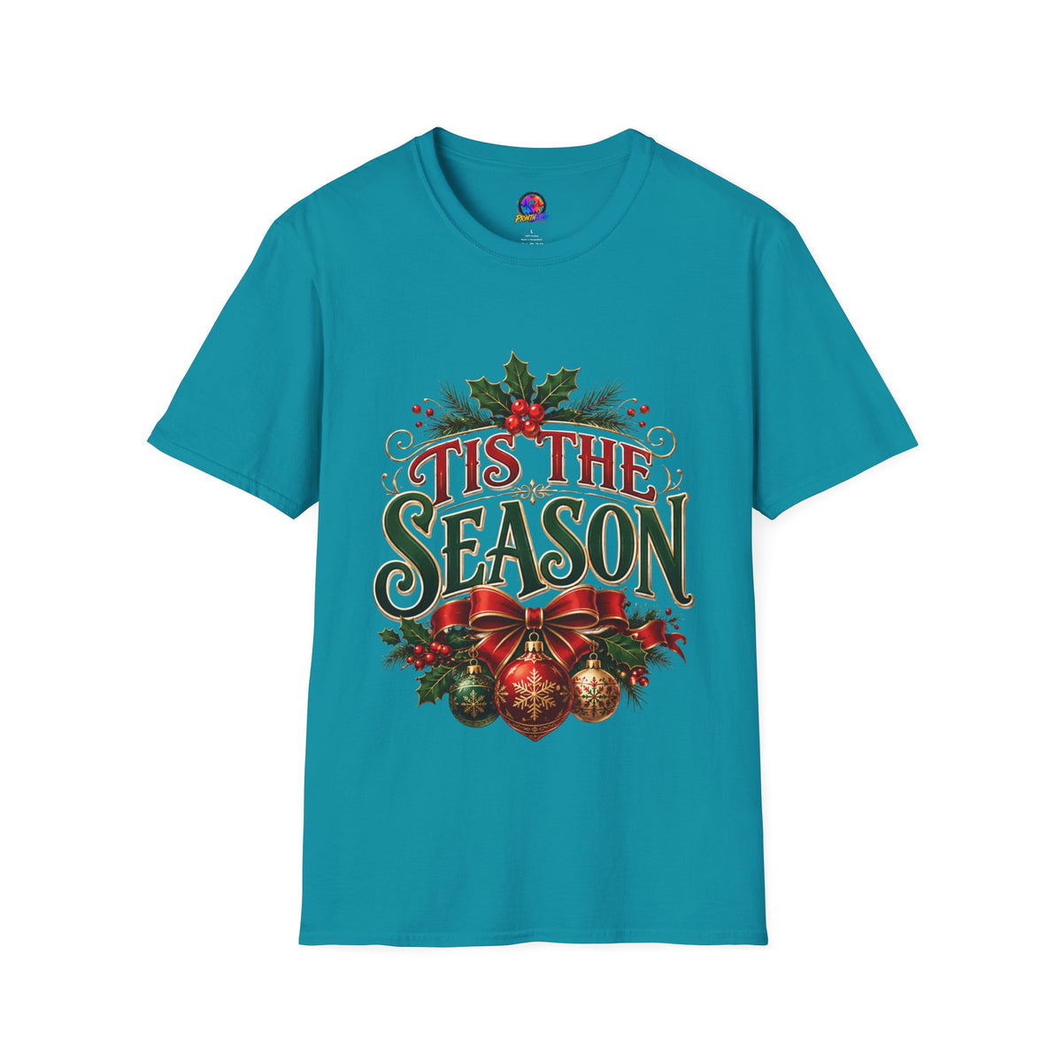 T-Shirt — 'Tis The Season' Christmas Holiday Graphic Tee