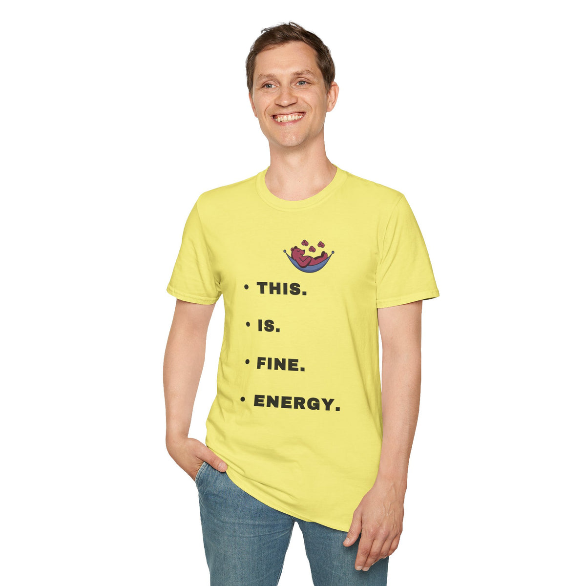 T‑Shirt — “This. Is. Fine.” Comic Dog in Burning Room Funny Graphic Tee - Trending Now - September 2026
