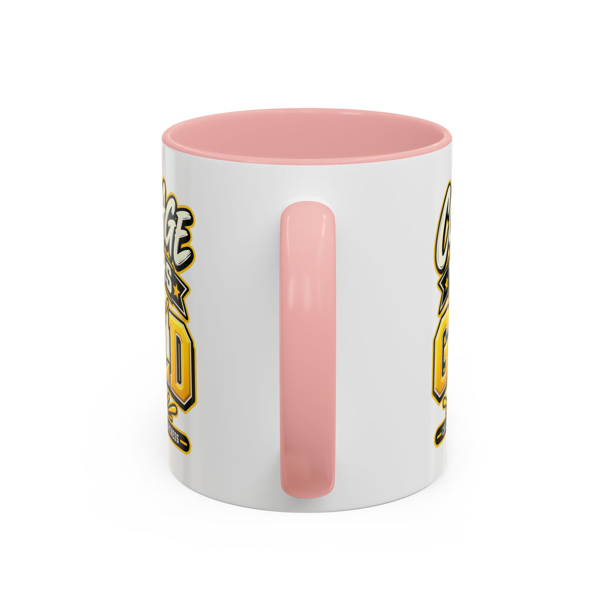 Courage Wears Gold Coffee Mug — Childhood Cancer Awareness Tea Cup