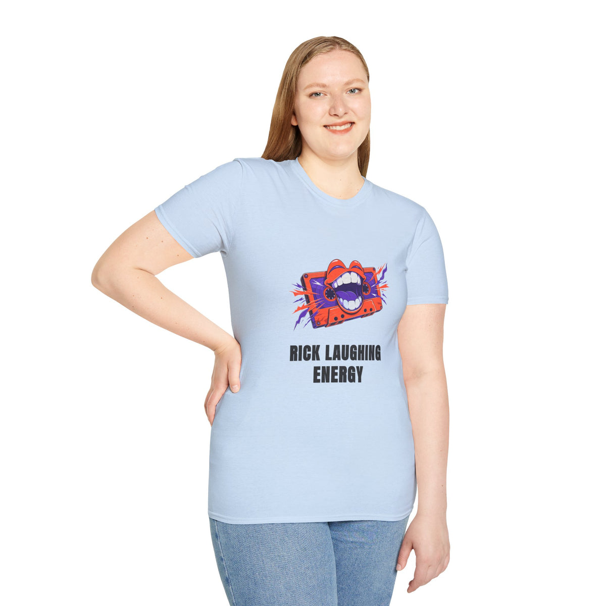 Laughing Energy T‑Shirt — Bold Graphic Mouth Design - Trending Now - August 2026