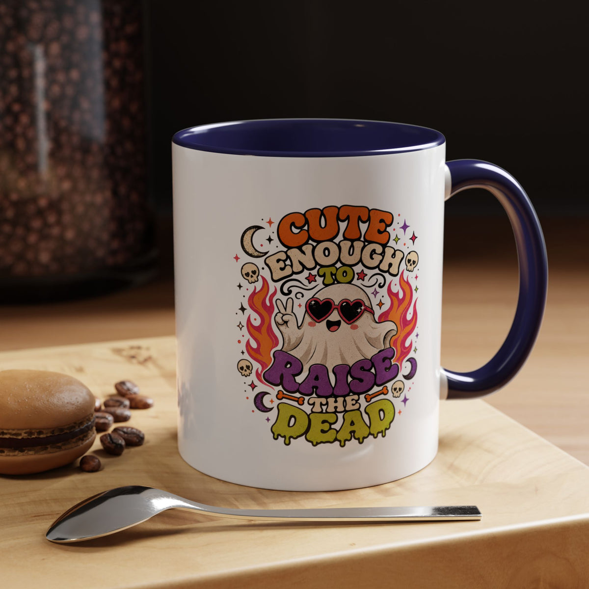 Halloween  Cute Enough Accent Coffee Mug