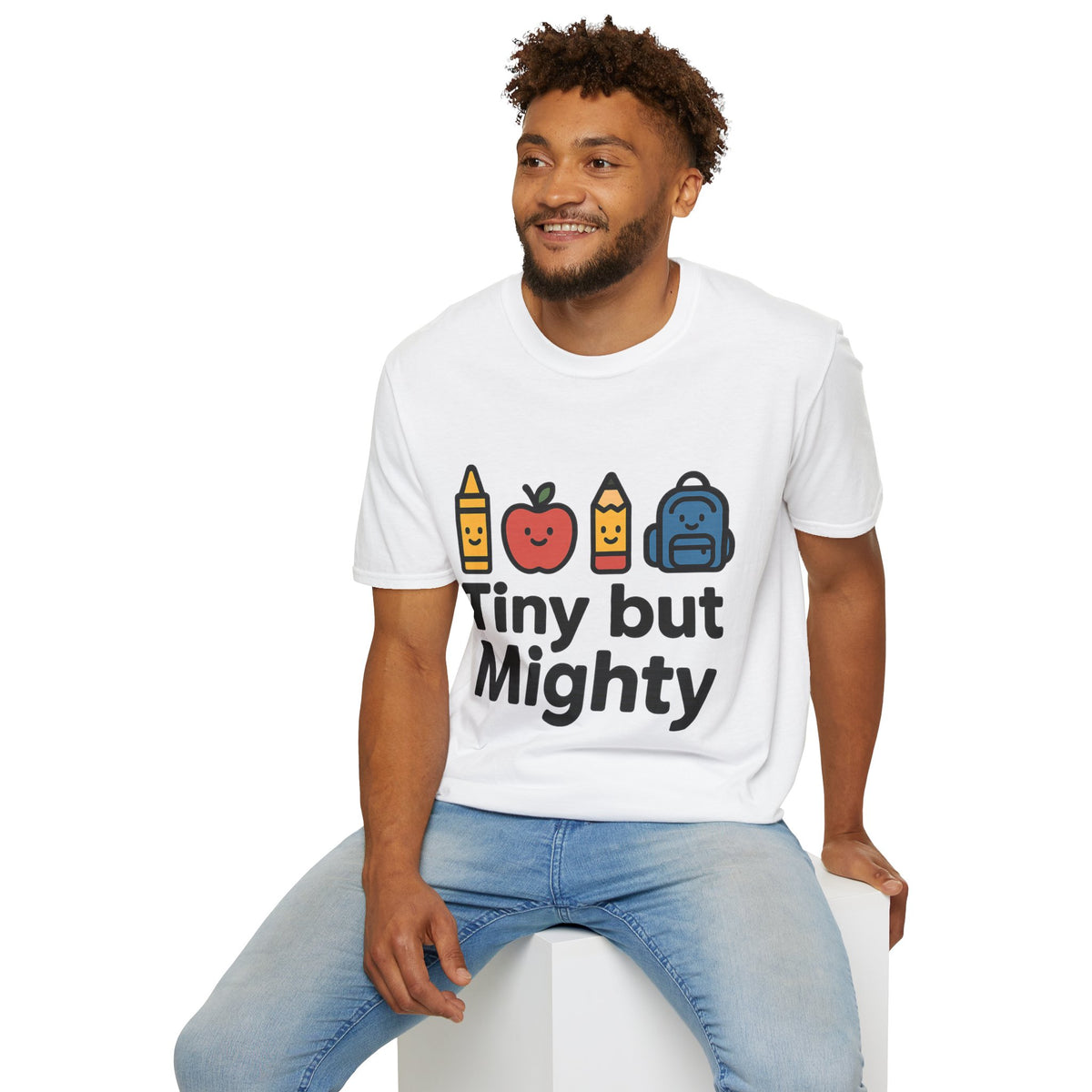 Cute School Supplies Graphic T‑Shirt — Pencil Apple Crayon Backpack Design - Trending Now - August 2026