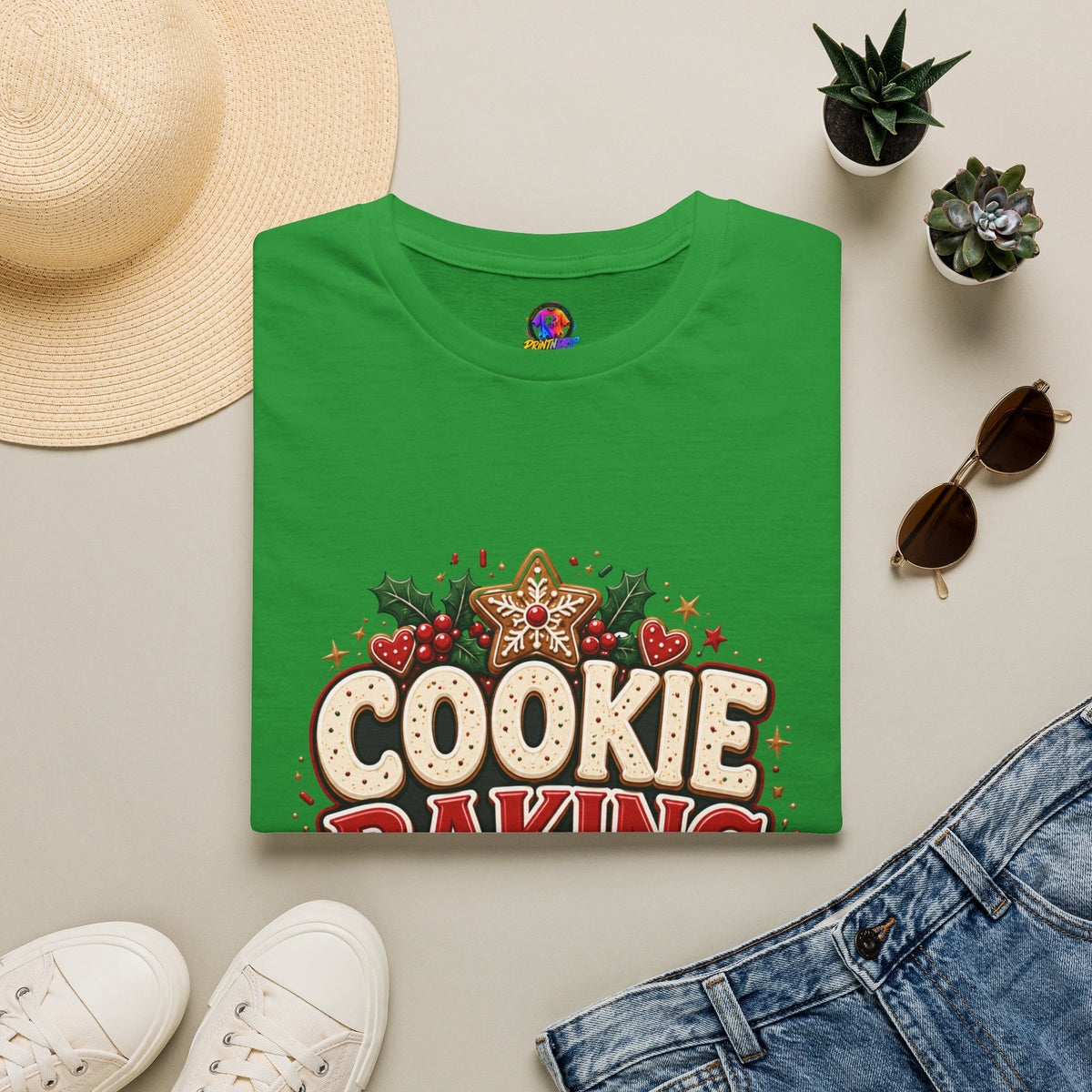 Cookie Baking Society T-Shirt — Holiday Baking Graphic Tee