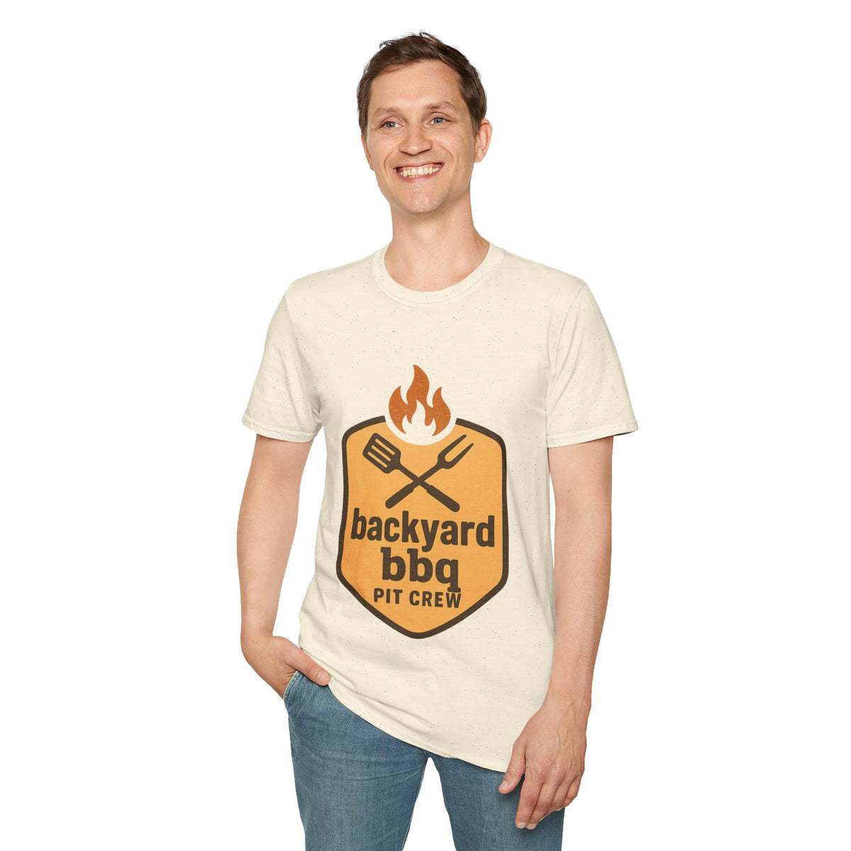 Backyard BBQ T-Shirt — Grilling Badge Tee - Trending Now - August 2026
