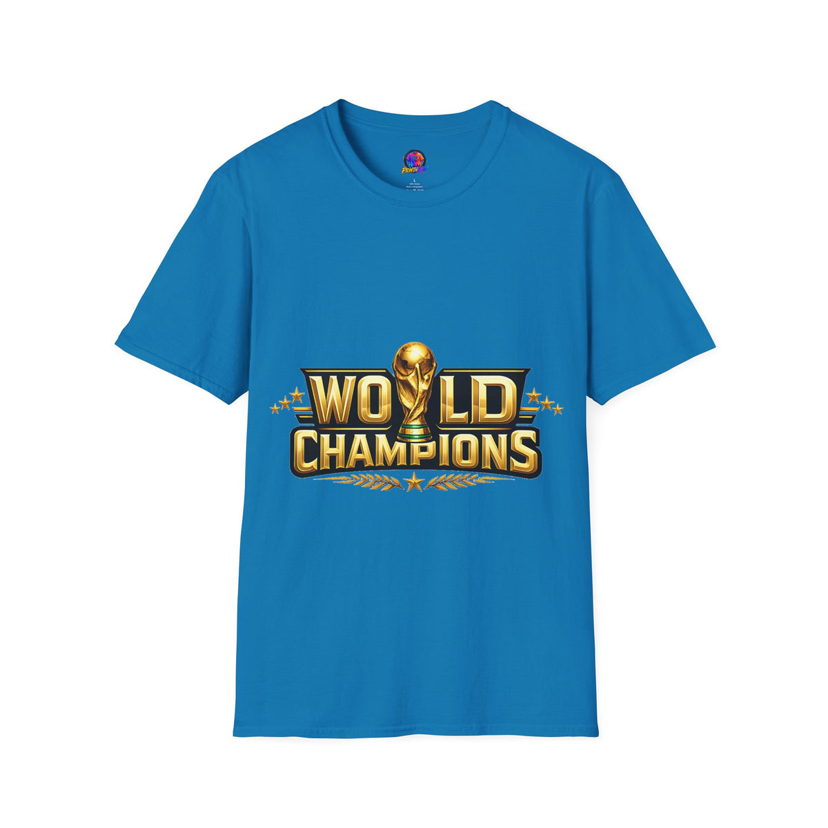 World Champions T-Shirt — Gold Trophy Sports Tee