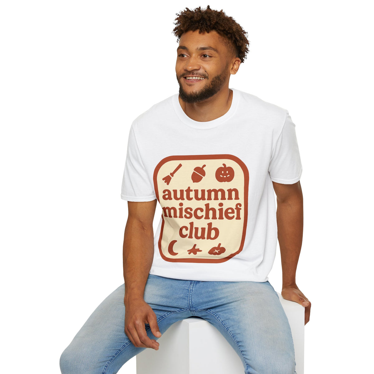 Autumn Mischief Club T-Shirt — Cozy Fall Graphic Tee - Trending Now - August 2026