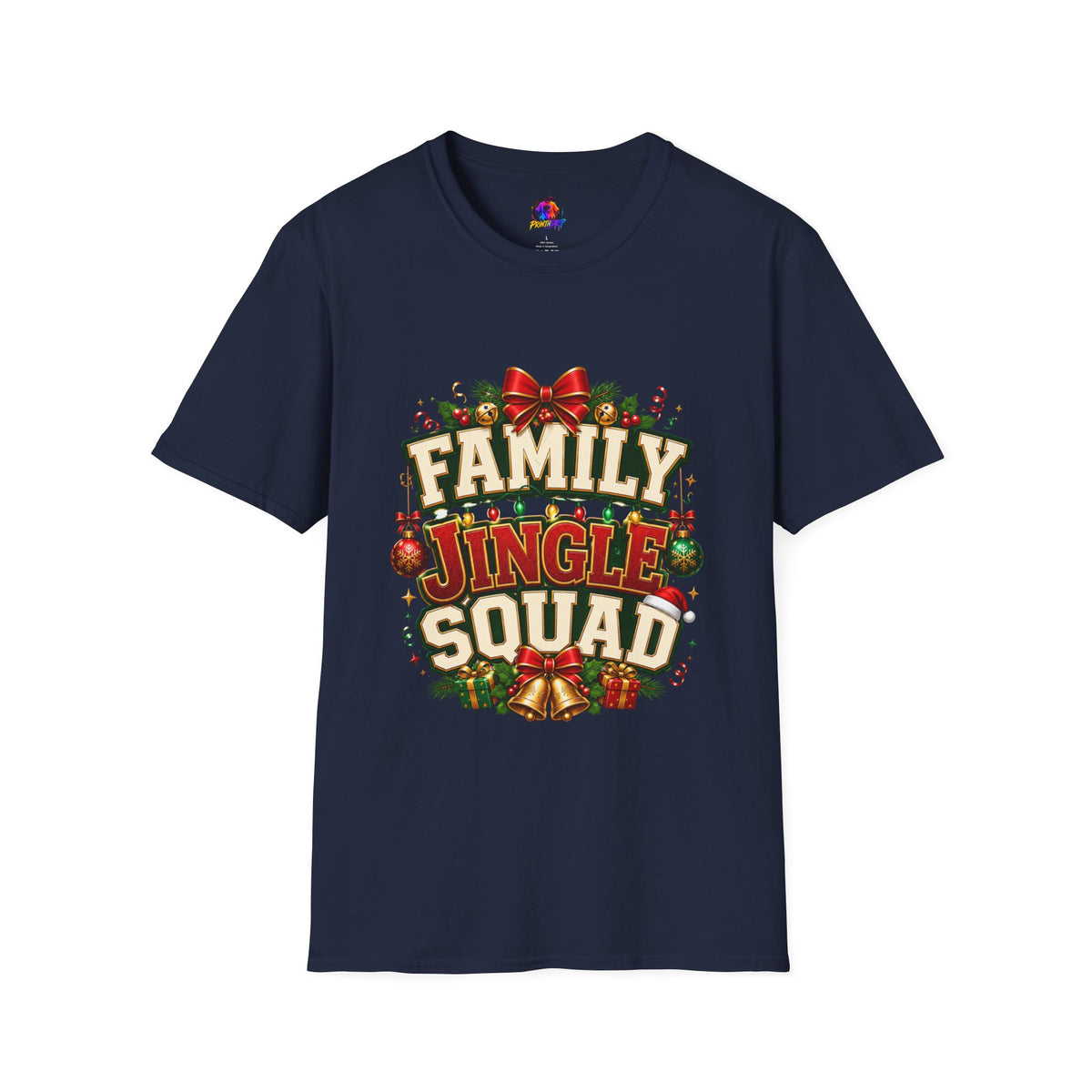 Family Jingle Squad Christmas T-Shirt — Festive Holiday Tee