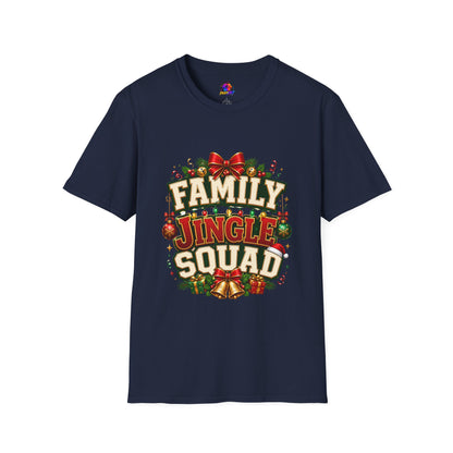 Family Jingle Squad Christmas T-Shirt — Festive Holiday Tee