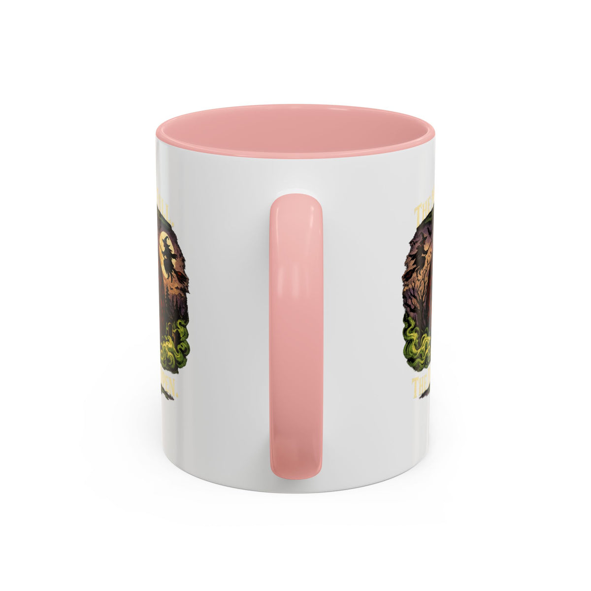 Halloween  The Moon Is Full Accent Coffee Mug