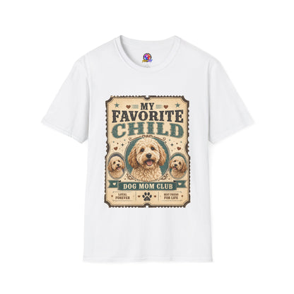 Favorite Child T-Shirt — "My Favorite Child" Dog Mom Club Vintage Tee