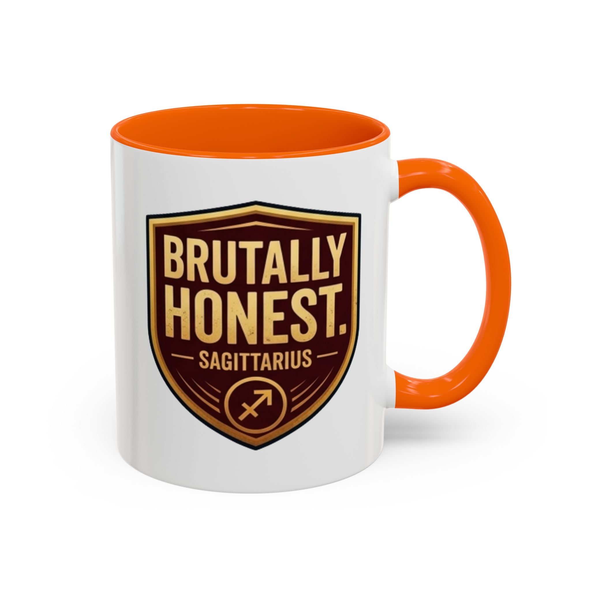 Sagittarius Coffee Mug - "Brutally Honest" Zodiac Accent Mug (11/15oz)