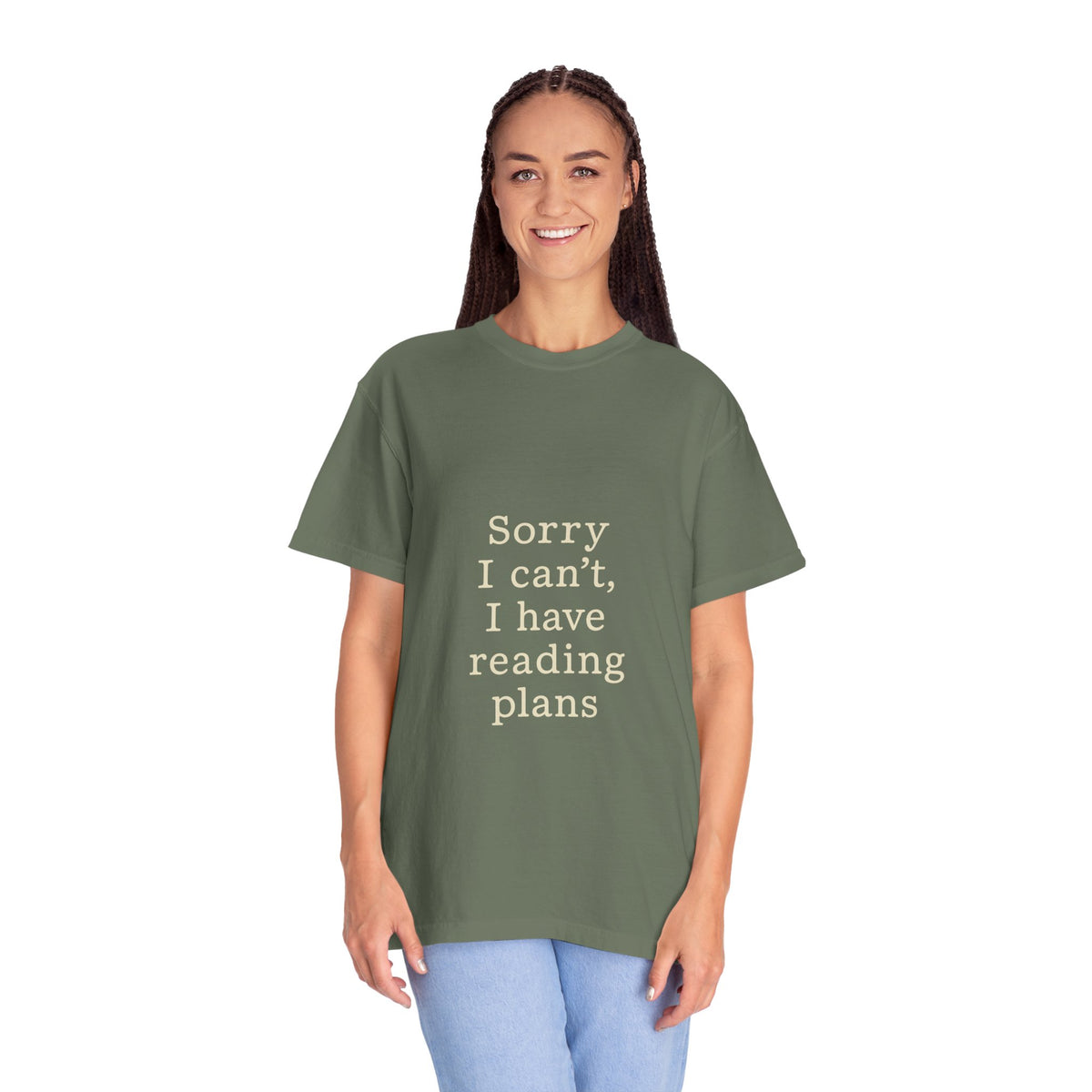 Reading Plans T-Shirt — "Sorry I Can't, I Have Reading Plans" Literary Tee - Trending Now - October 2026