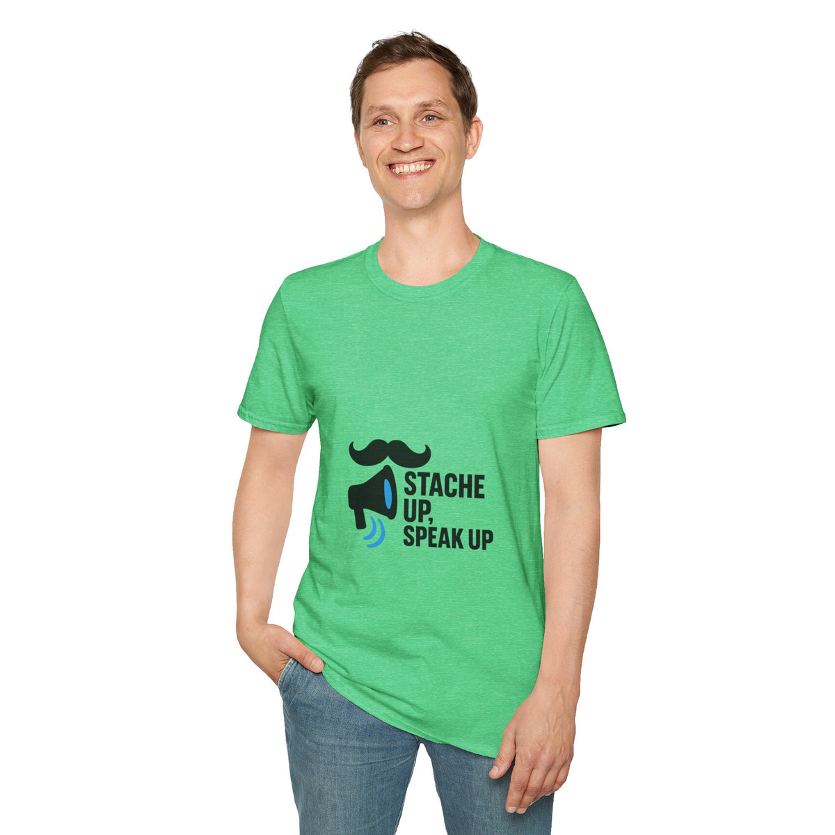 Stache Up Speak Up T-Shirt — Movember Awareness Mustache Tee - Trending Now - October 2026