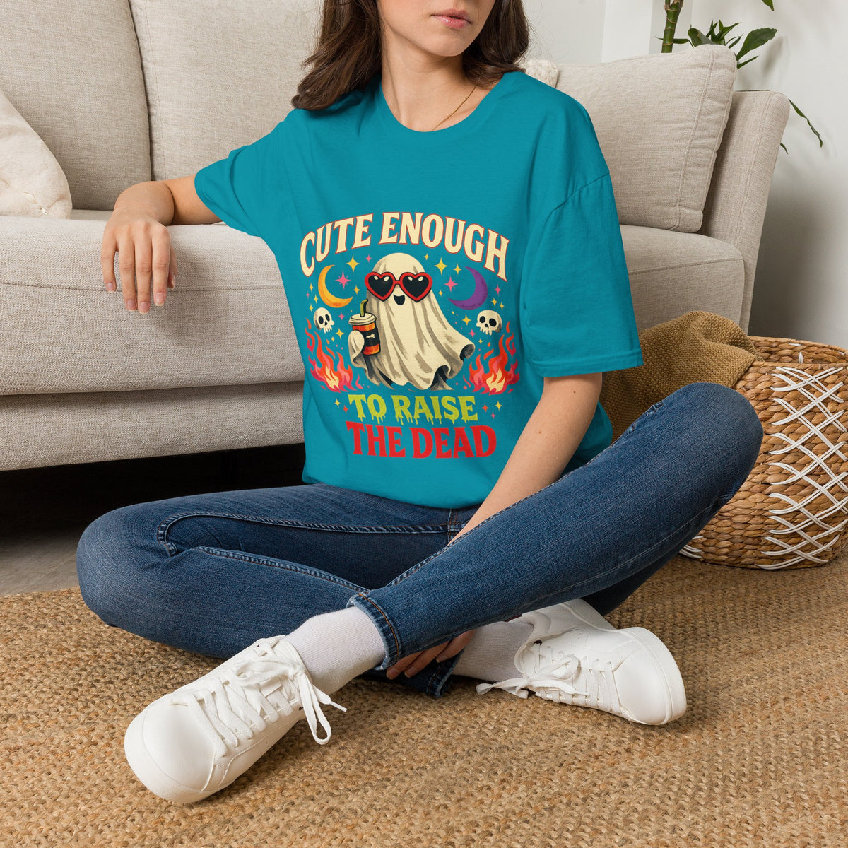 Halloween Cute Enough Unisex Softstyle T-Shirt