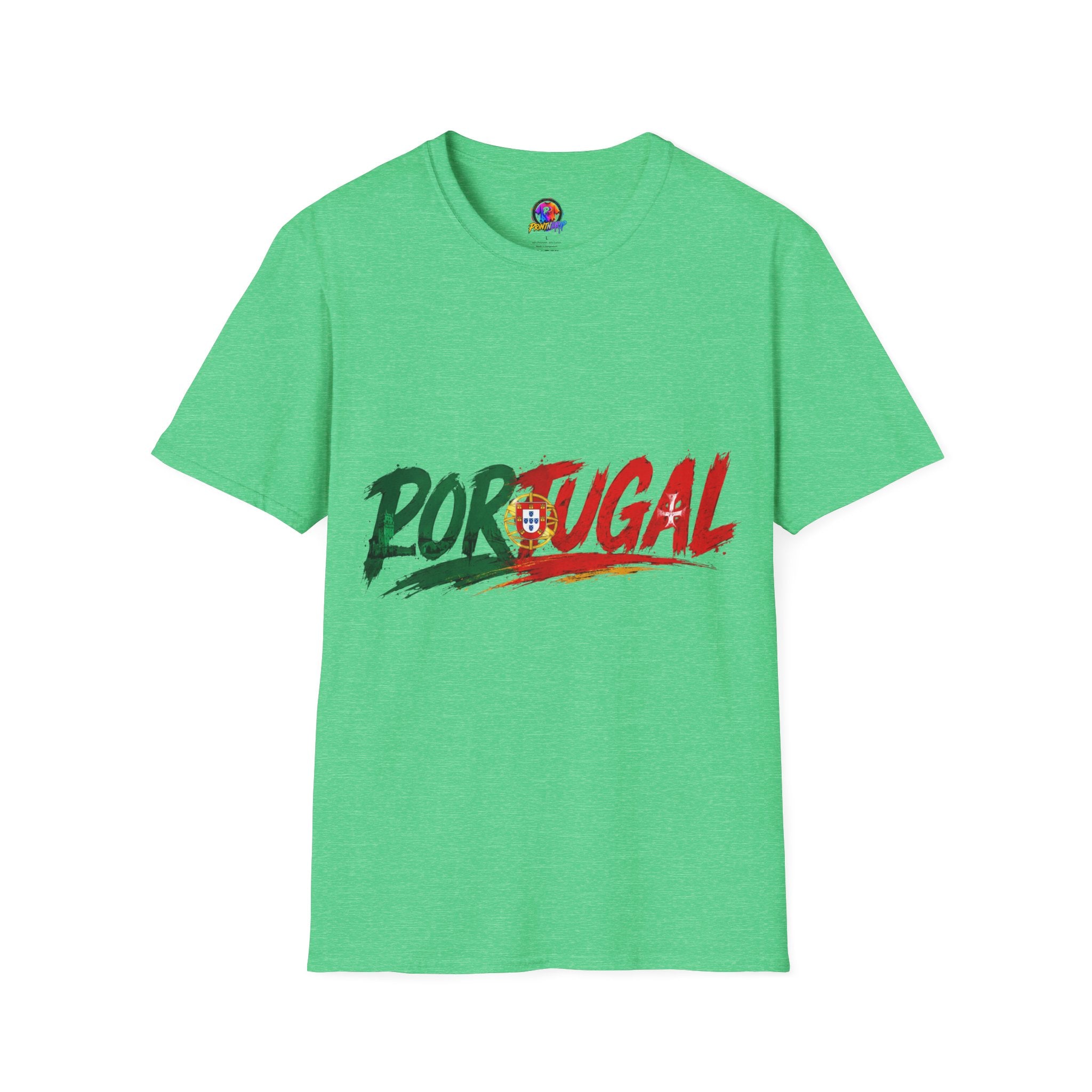 Portugal Flag Script T-Shirt — Portuguese Pride Tee