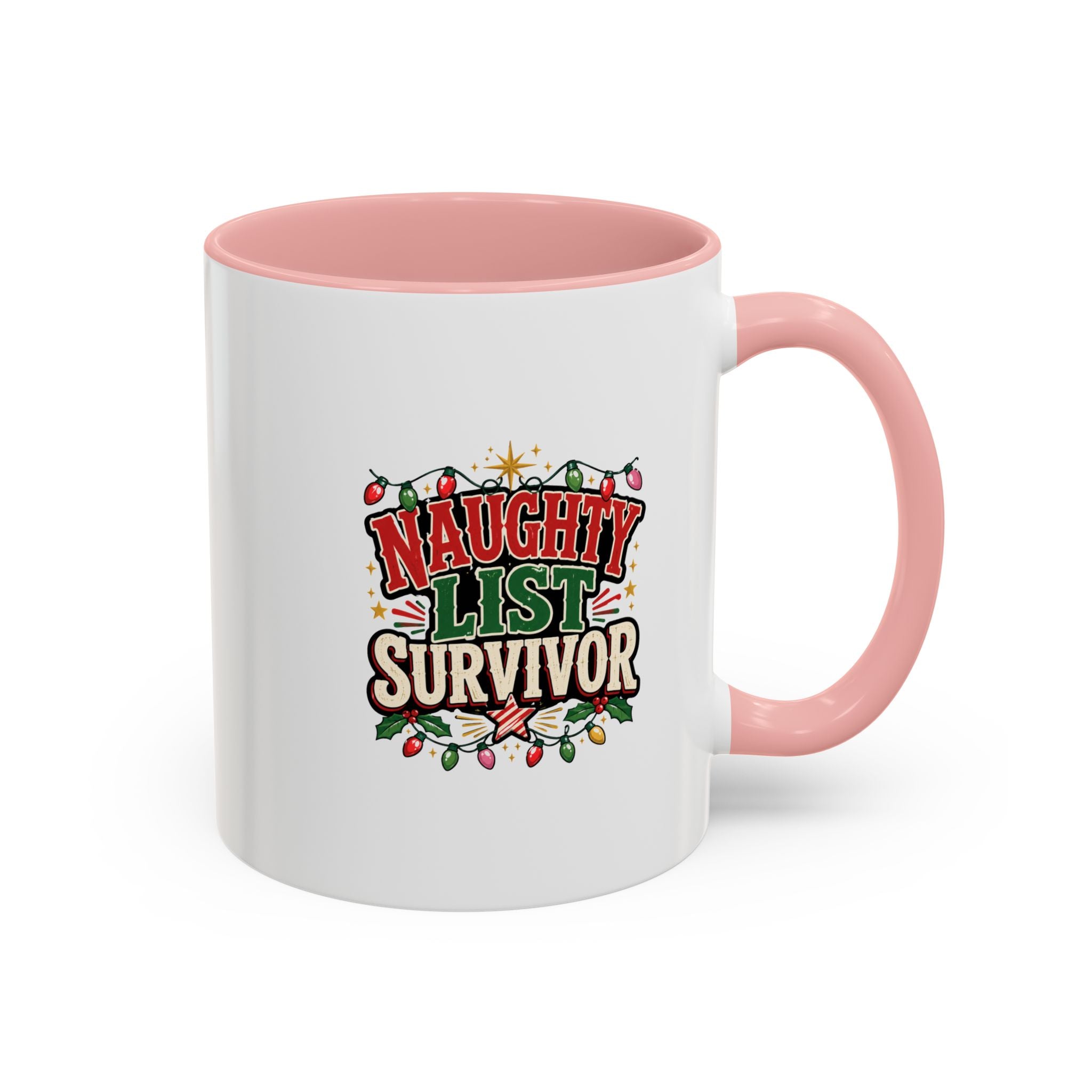 Accent Coffee Mug Naughty List Survivor