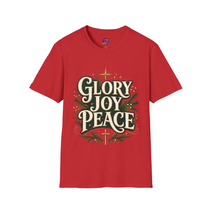 Glory Joy Peace Christmas T-Shirt