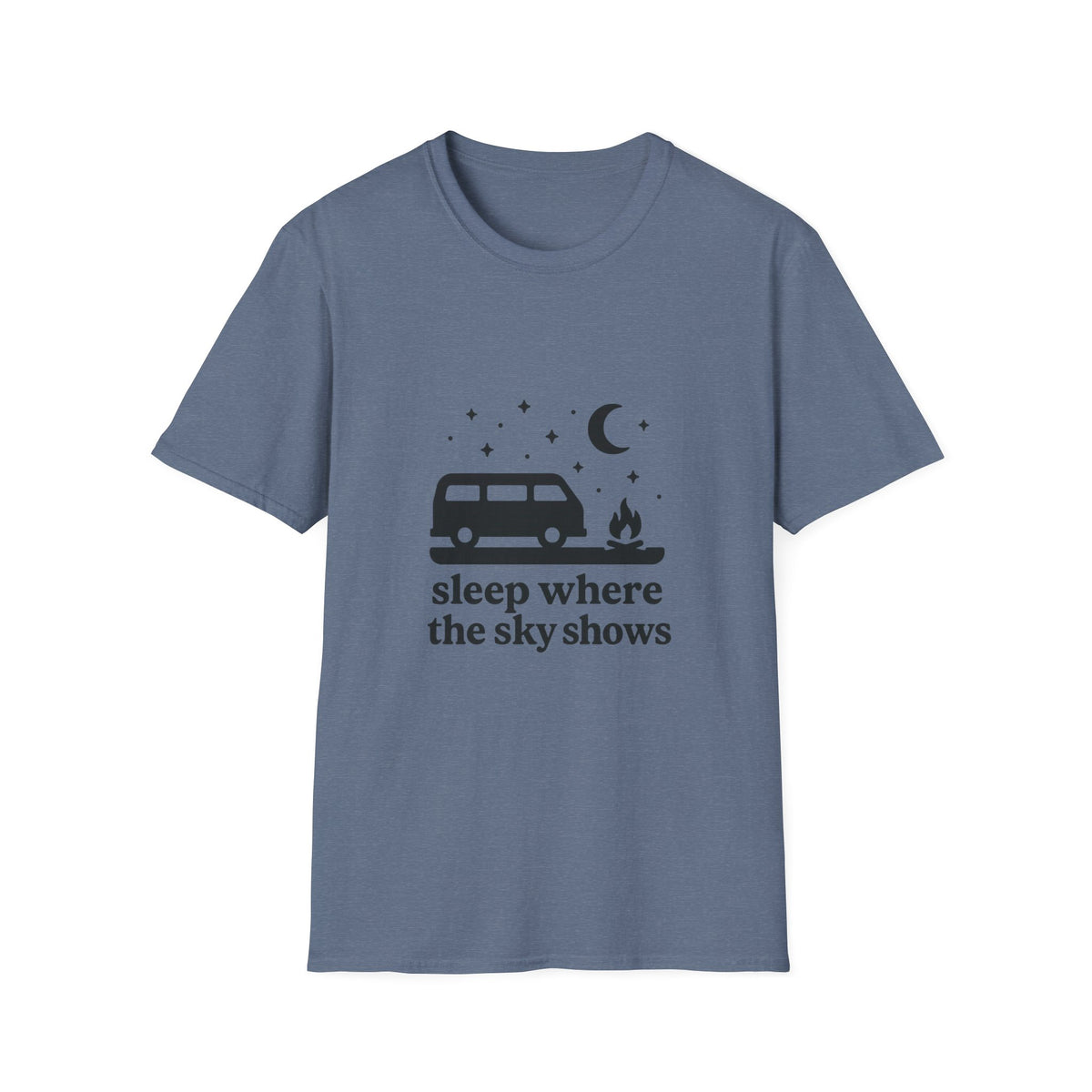 Retro Camper Night Sky T-Shirt - Trending Now - August 2026