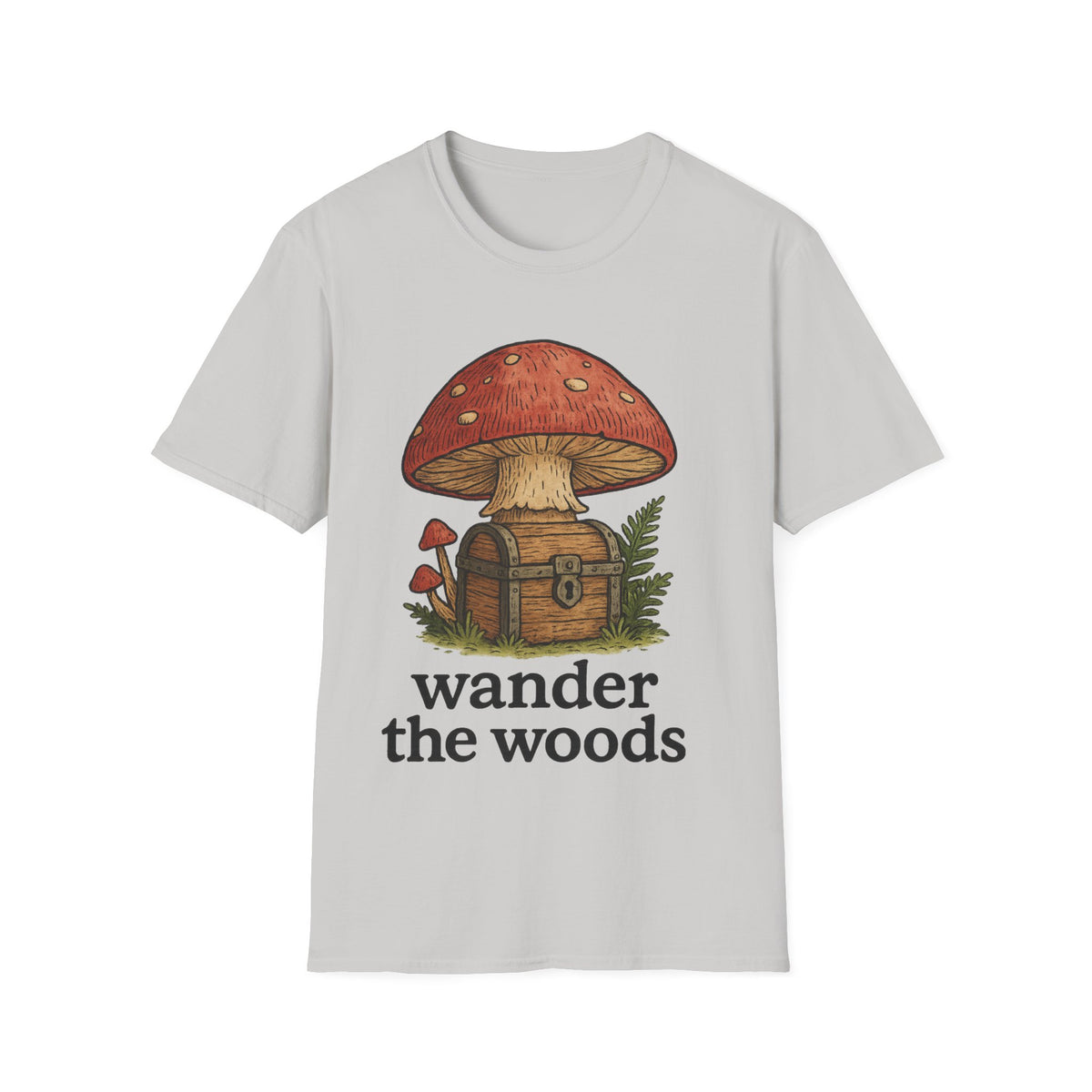 Mushroom Fairy Door T-Shirt — Whimsical Red Toadstool Graphic Tee - Trending Now - September 2026
