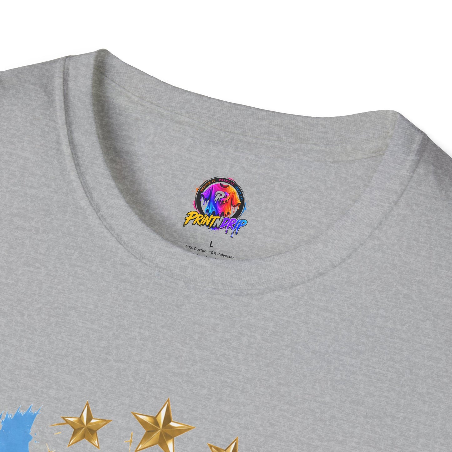 Argentina Sky Blue Magic Soccer T-Shirt — Argentinian Football Player Graphic Tee