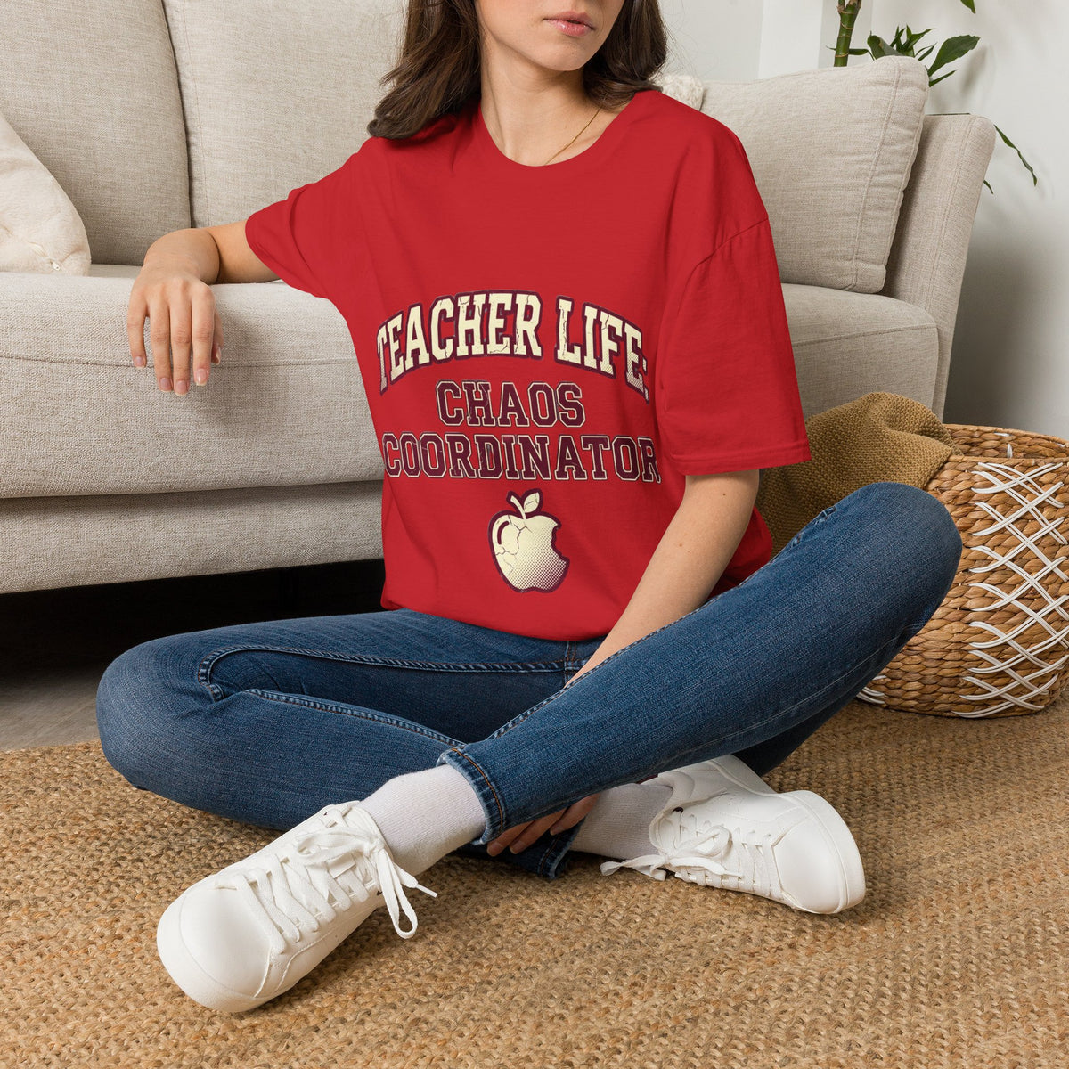 Teacher Life Chaos Coordinator Unisex Softstyle T-Shirt