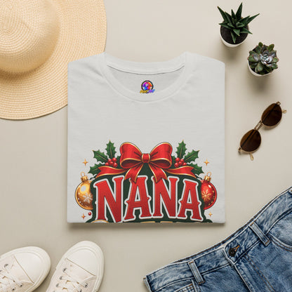 Nana Claus Christmas Tee — Festive Holiday Grandma T-Shirt