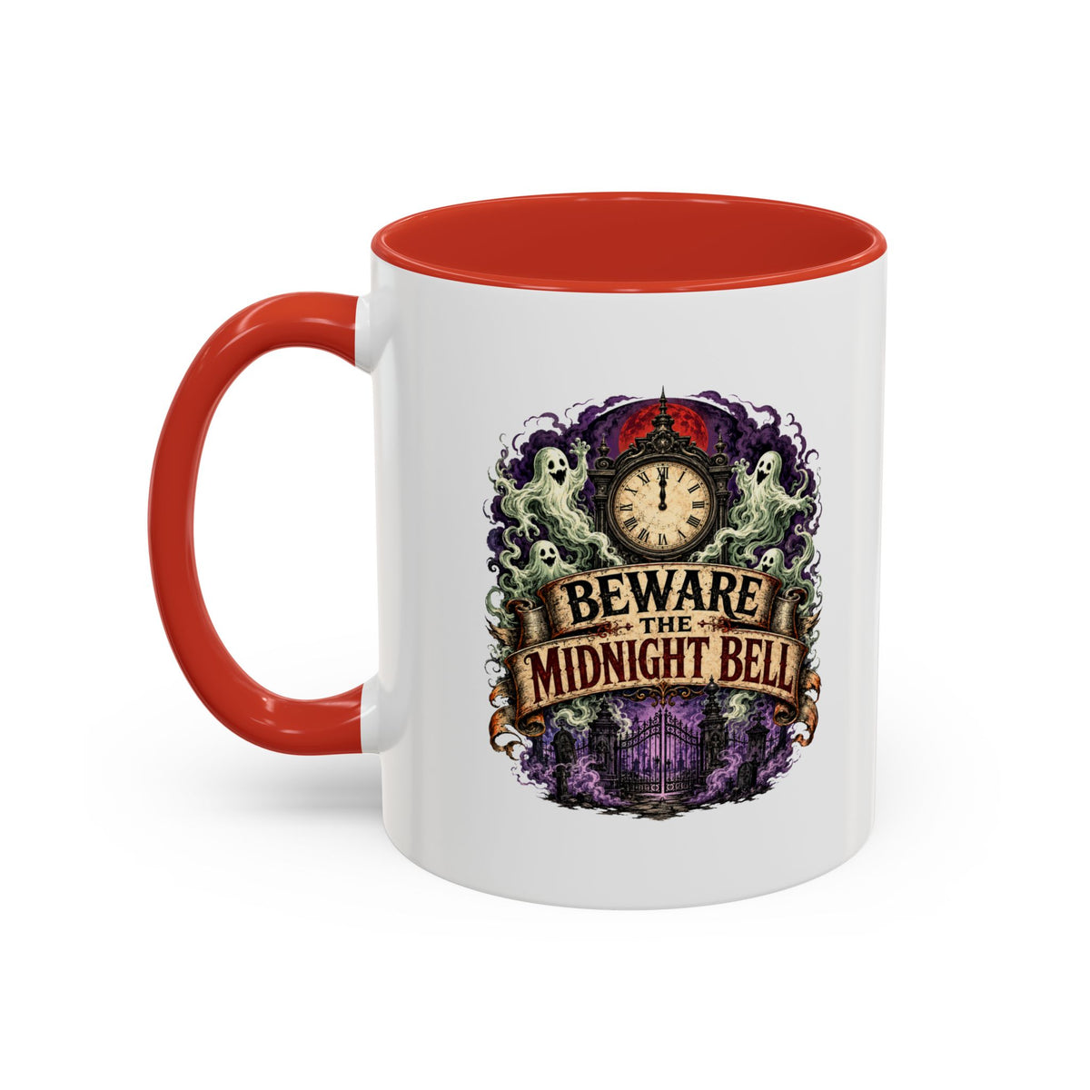 Halloween Beware Of Midnight Accent Coffee Mug