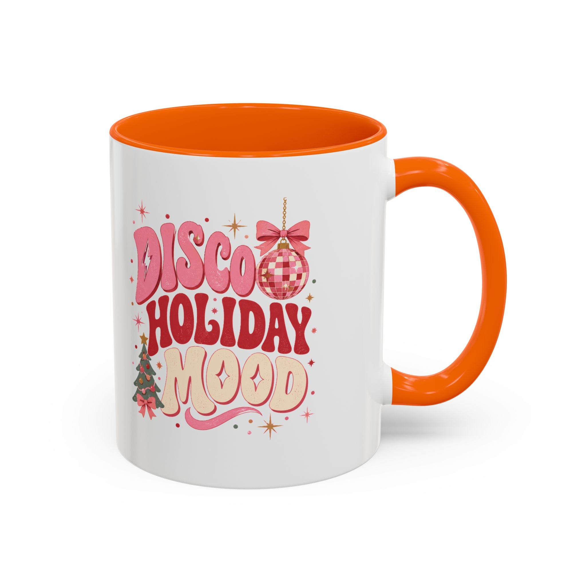 Modern Day Christmas Disco Holiday Mood Coffee Mug