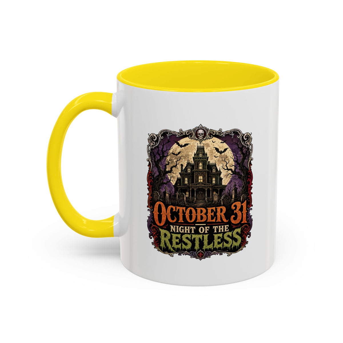 Halloween  October 31 Accent Coffee Mug