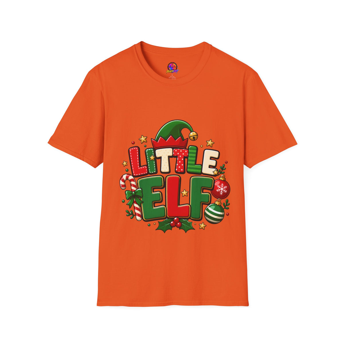 Little Elf Christmas T-Shirt — Cute Holiday Kids/Family Elf Tee