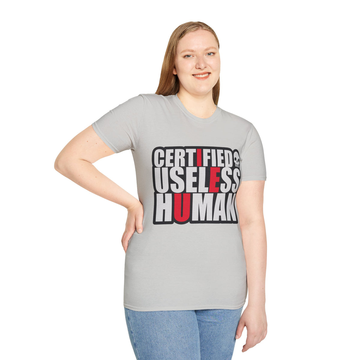 Certified Useless Human T-Shirt — Funny Sarcastic Graphic Tee - Trending Now - August 2026