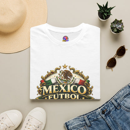 Mexico Fútbol Orgullo T-Shirt — Mexican Soccer Pride Graphic Tee