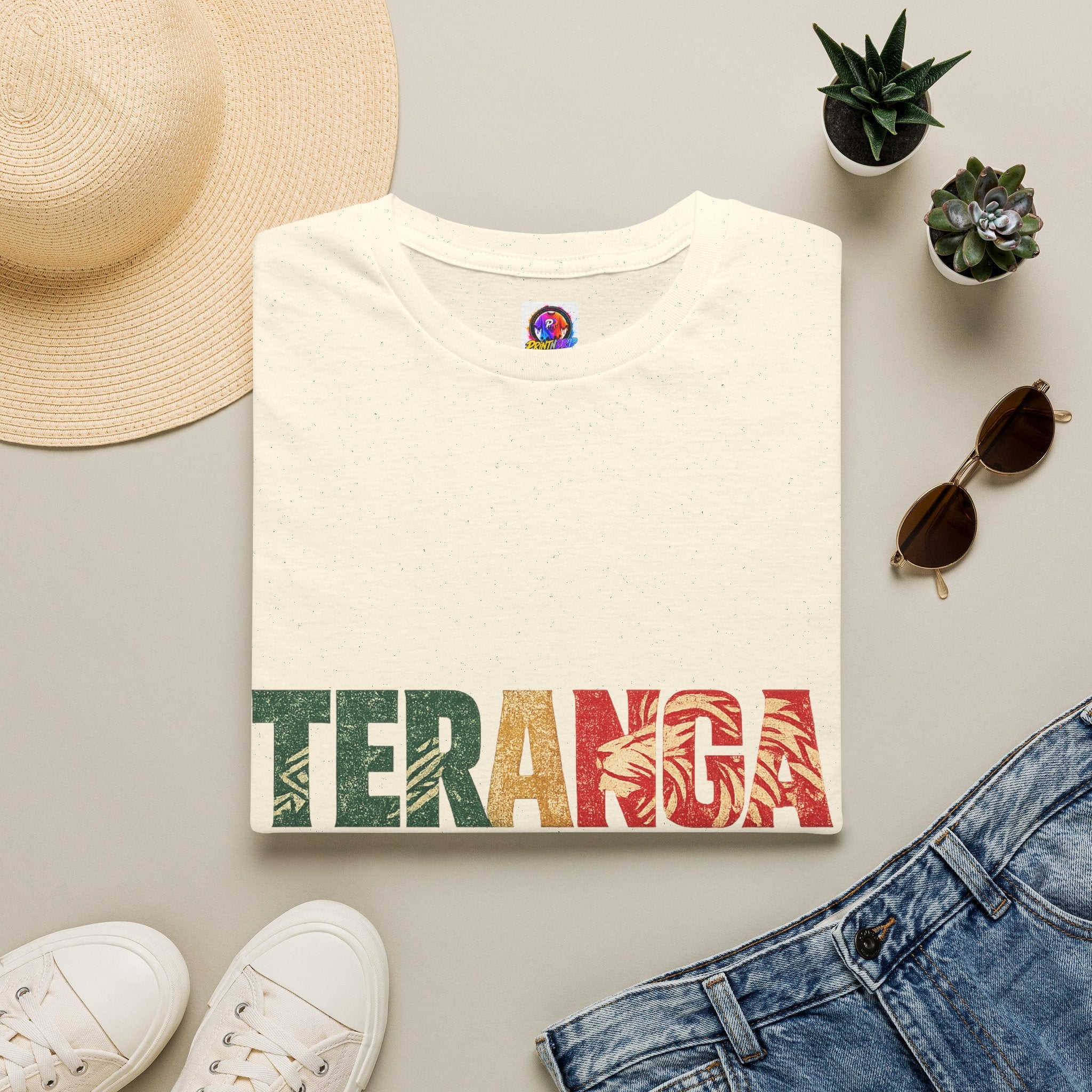 Senegal Teranga Pride T-Shirt — Senegalese Culture Floral Graphic Tee