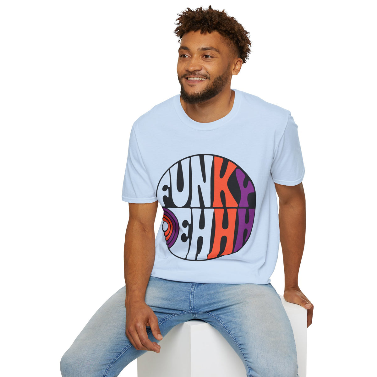 Funk Vibes Graphic T-Shirt — Retro 70s Circle Design - Trending Now - August 2026