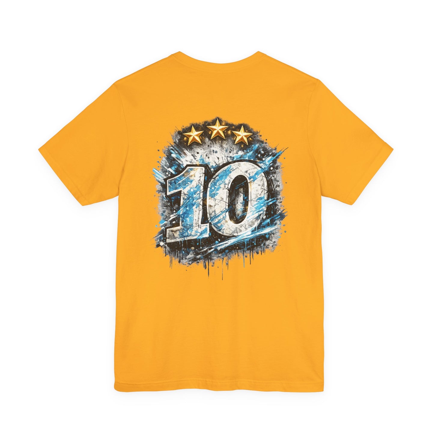 Buenos Aires Nights T‑Shirt — '10' Grunge Graphic Tee - Argentina No. 10