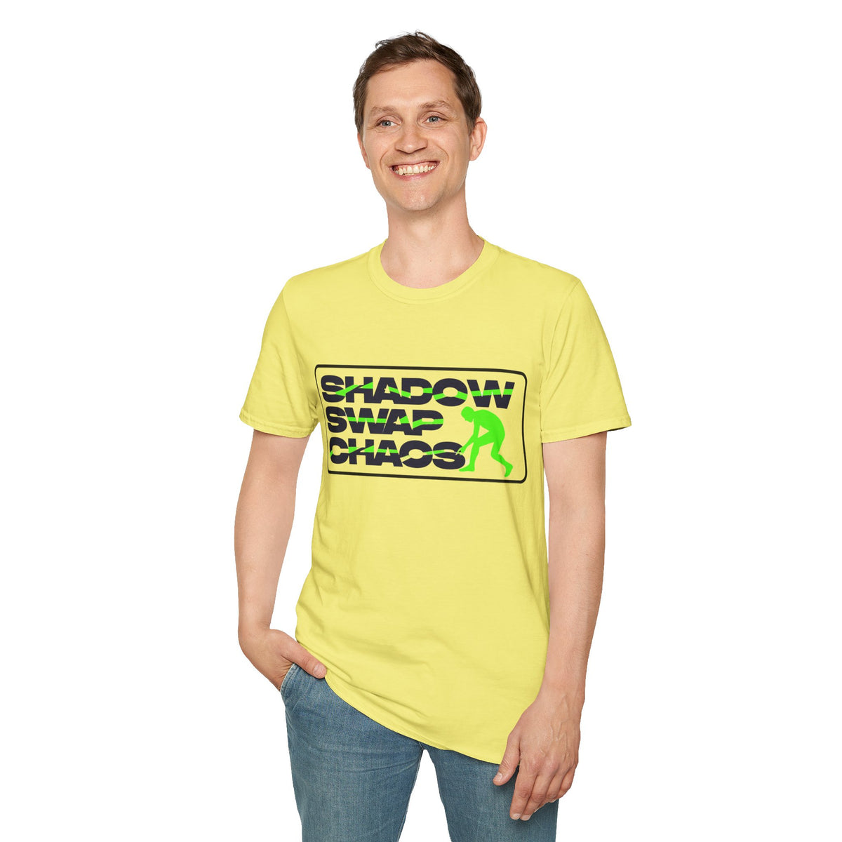 Shadow Swap Chaos T‑Shirt — Retro Neon Graphic Tee - Trending Now - August 2026