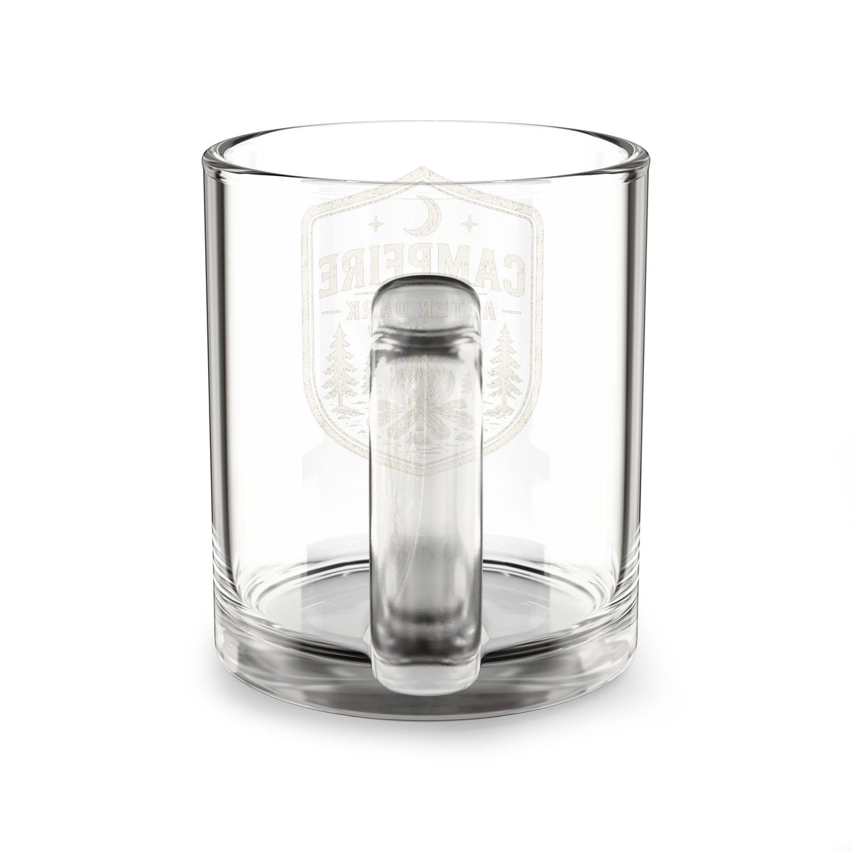 Glass Mug, 10oz Milo Bailey Dog Dad Mom Glass Mug, 10oz