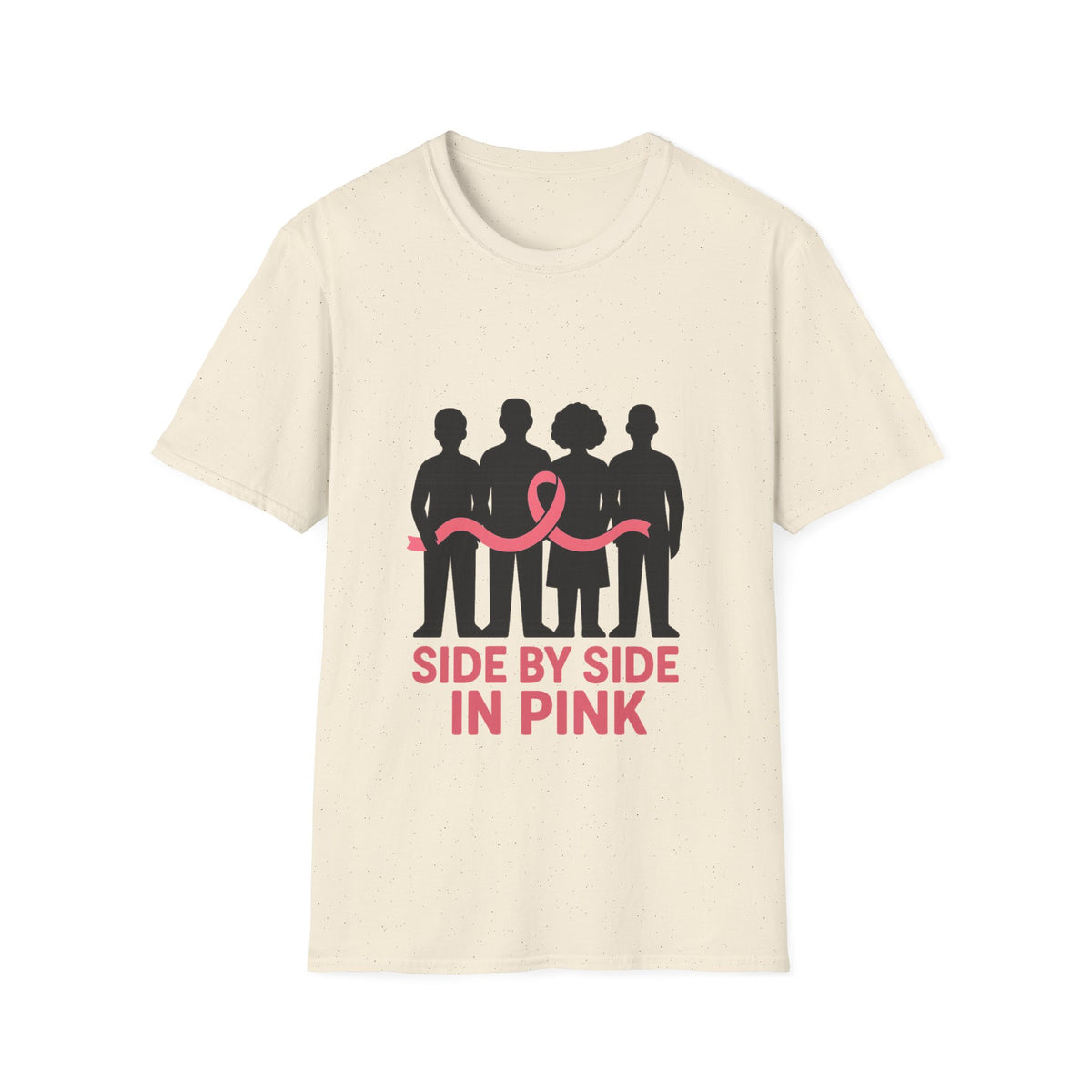 Side by Side in Pink Breast Cancer Awareness T-Shirt - Trending Now - October 2026