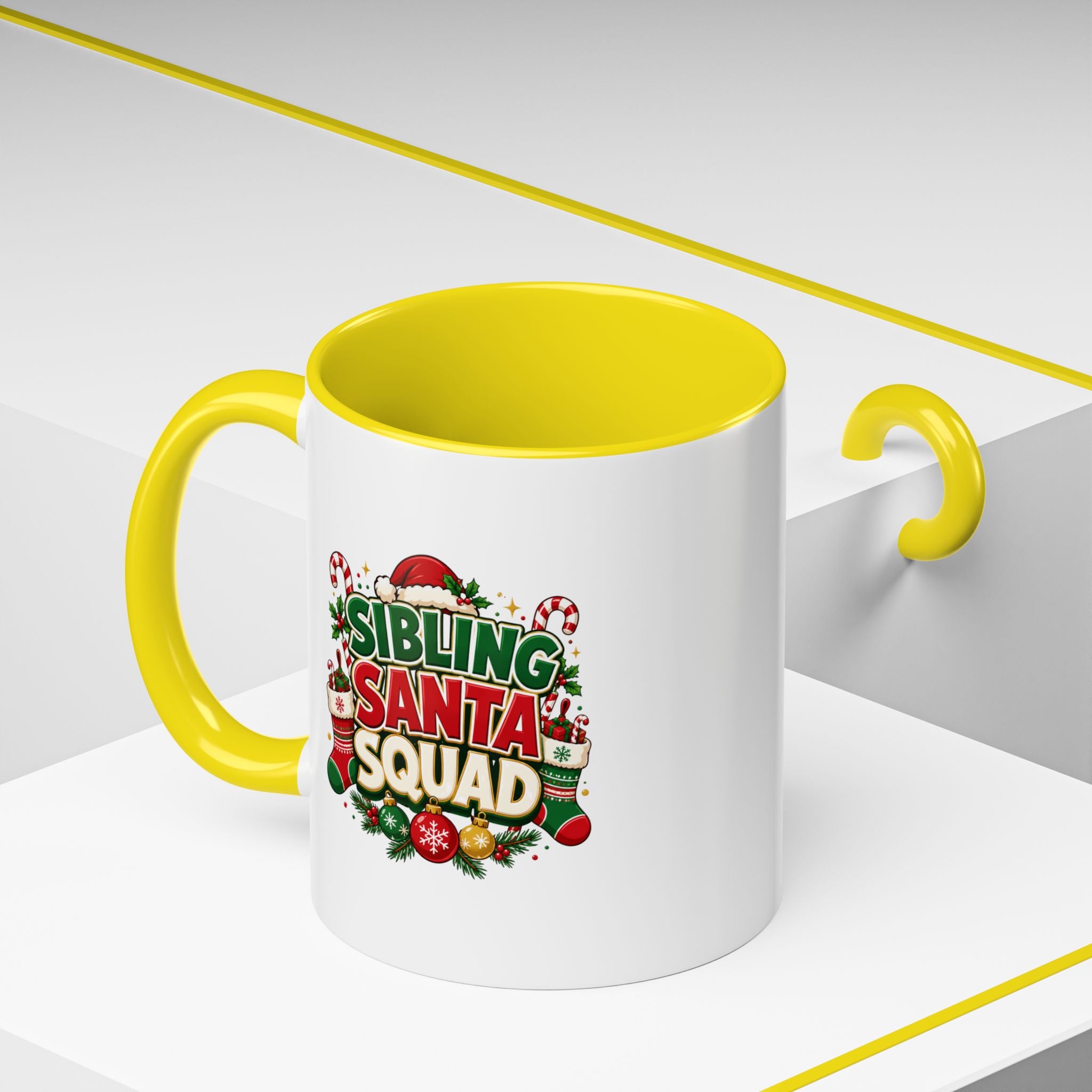 Sibling Santa Squad Coffee Mug