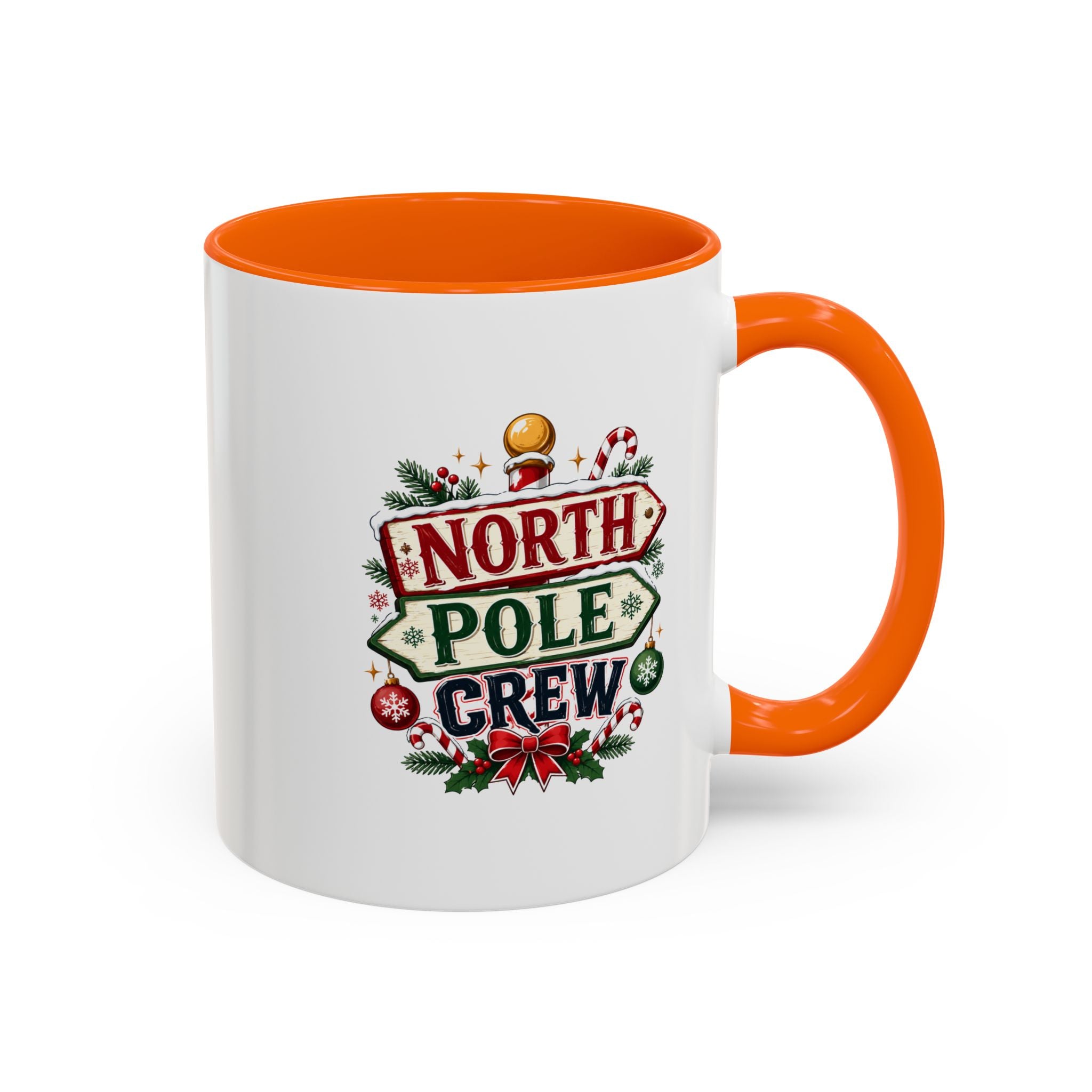 Accent Coffee Mug North Pole Crew